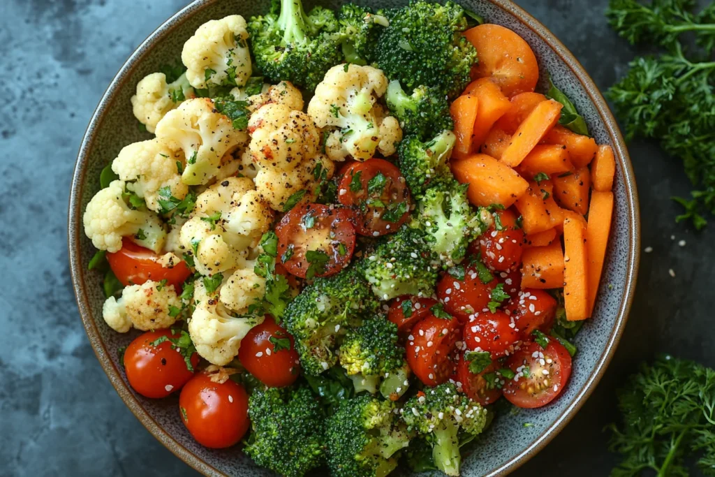 What Is the Healthiest Way to Eat Broccoli and Cauliflower? 4 Fresh broccoli and cauliflower salad