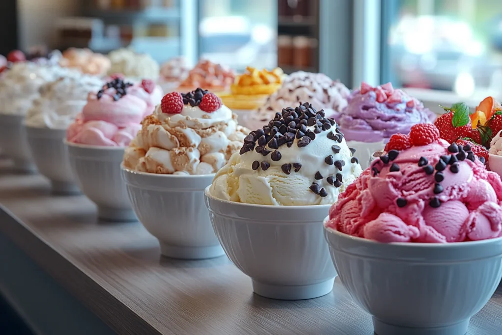 Hands holding a cup of rolled berry ice cream, showcasing the texture made by an appliance like the Ninja Creami. Is it a glorified blender?