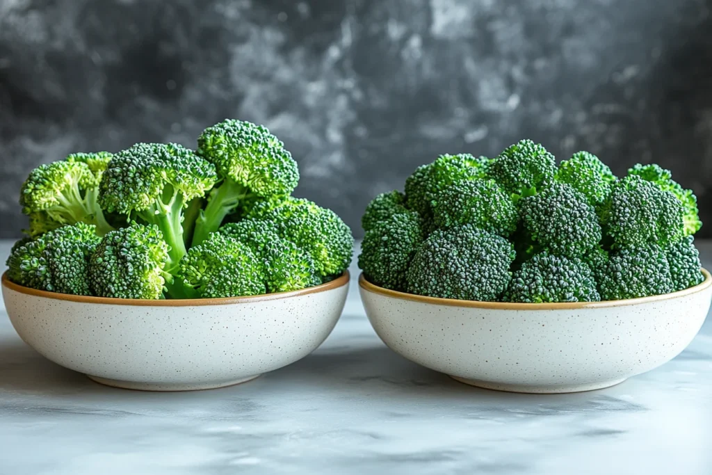 Why Do You Blanch Broccoli for Salad? 3 Comparison of raw and blanched broccoli for salads