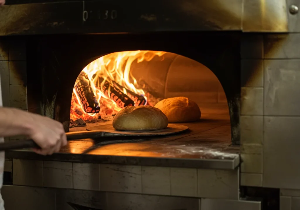 Is Artisan Italian Bread Just White Bread? 4 Artisan Bread Baking in a Stone Oven
