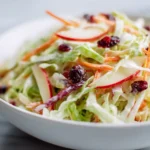 Apple Cranberry Coleslaw 5 Apple Cranberry Coleslaw Featured