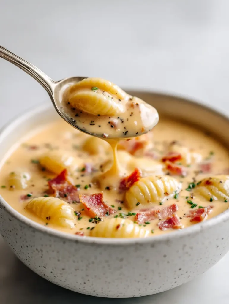 The Best Gnocchi Soup with Bacon Cheddar 4 Bacon Cheddar Gnocchi Soup article