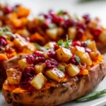 Cranberry Apple Twice-Baked Sweet Potatoes 5 Cranberry Apple Twice-Baked Sweet Potatoes Article