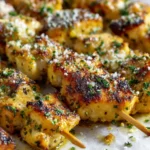 Grilled Ranch Garlic Parmesan Chicken Skewers 5 Grilled Ranch Garlic Parmesan Chicken Skewers Featured