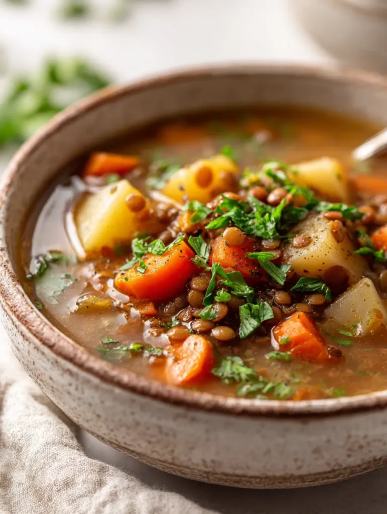Lentil and Potato Soup 4 Lentil and Potato Soup Article