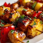 Pineapple Chicken Kabobs 5 Pineapple Chicken Kabobs featured