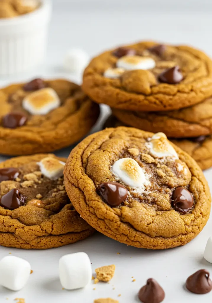 Pumpkin S'mores Cookies 4 Pumpkin S’mores Cookies Article