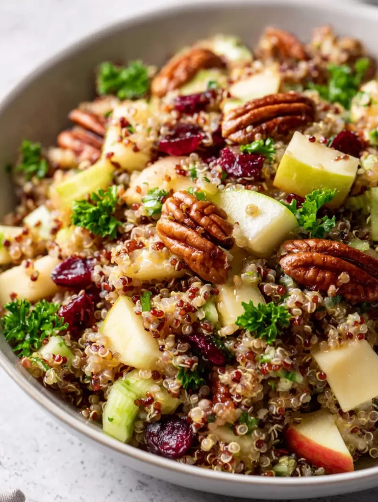 Quinoa Apple Salad 4 Quinoa Apple Salad Article