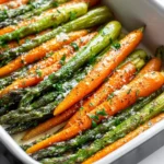 Roasted Asparagus and Carrots Recipes for Healthy Sides 5 Roasted Asparagus & Carrots article