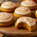 Soft Pumpkin Cookies with Cinnamon Frosting 5 Soft Pumpkin Cookies with Cinnamon Frosting Featured