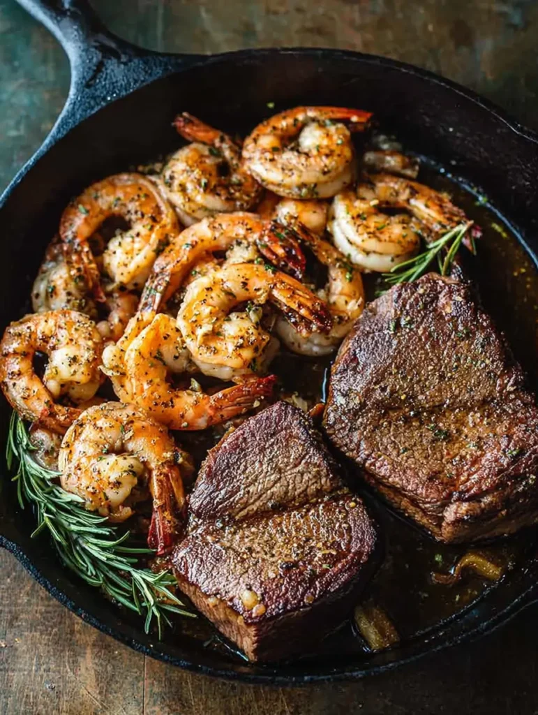 Surf And Turf Steak And Shrimp 4 Surf And Turf Steak And Shrimp serve