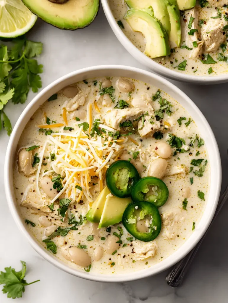 Best White Chicken Chili Recipe 4 creamy white chicken chili