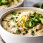 creamy white chicken chili featured