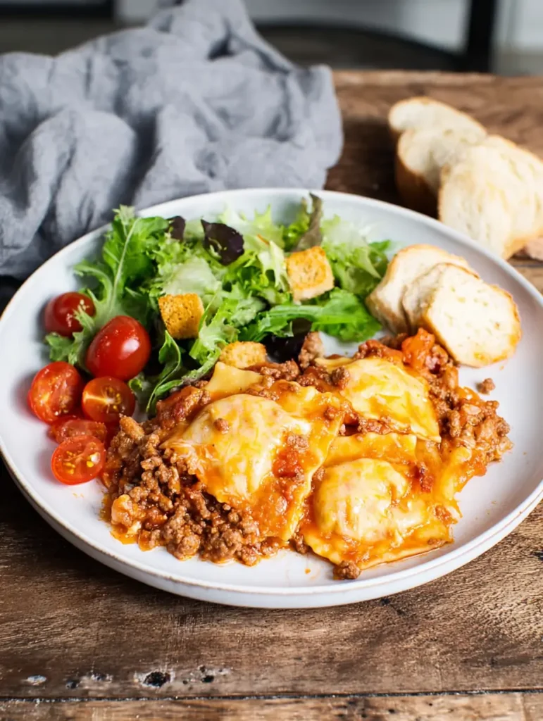 Easy Ravioli Lasagna In Crockpot Weeknight Winner 4 serving crockpot ravioli lasagna