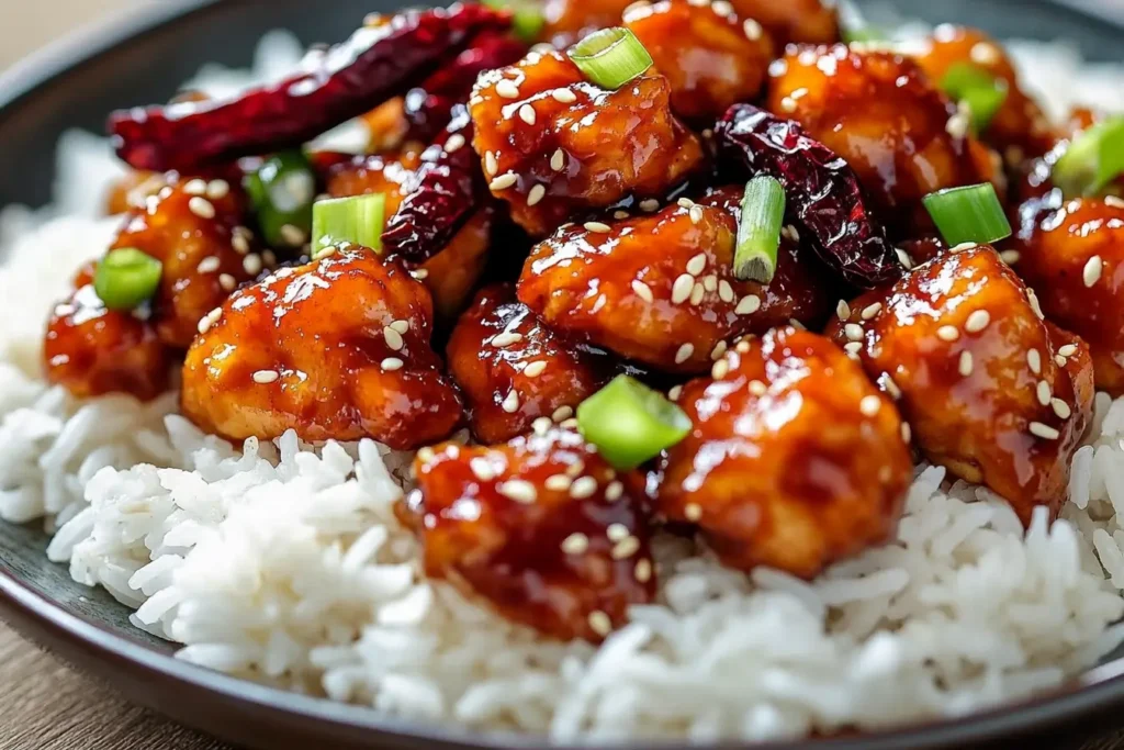 sweet chili chicken featured