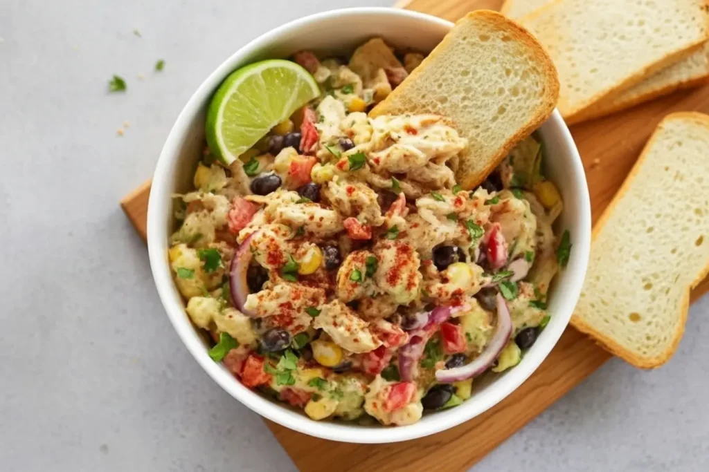 High Protein Southwest Chicken Salad S Featured High Protein Southwest Chicken Salad