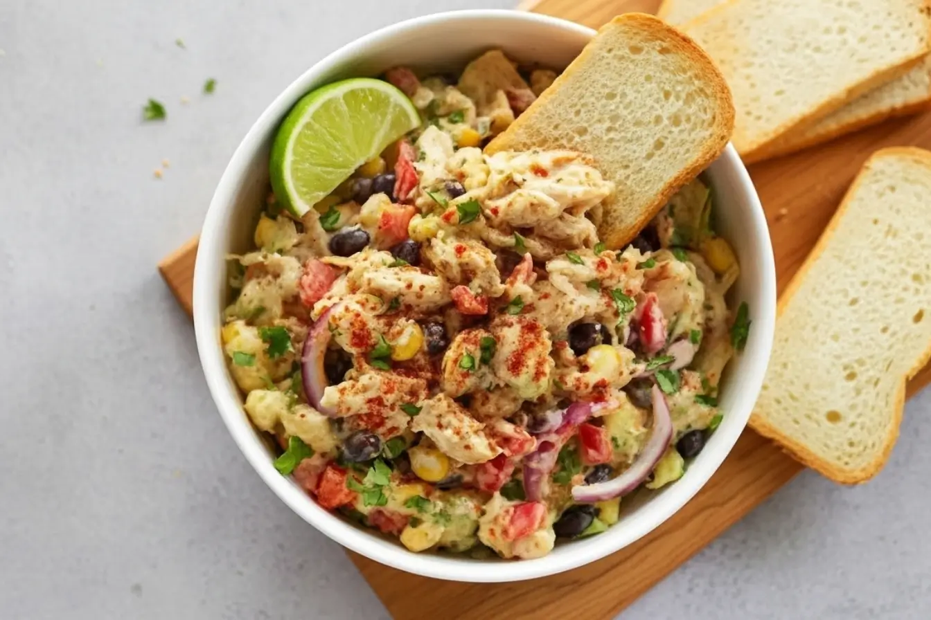 High Protein Southwest Chicken Salad 3 High Protein Southwest Chicken Salad S Featured High Protein Southwest Chicken Salad