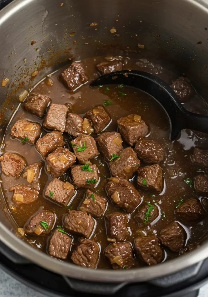 Instant Pot Beef Tips with Gravy 4 Instant Pot Beef Tips Article