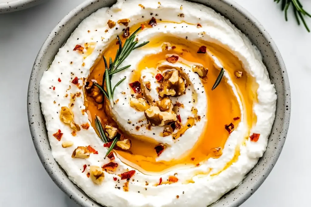 Ricotta Dip with Hot Honey Featured