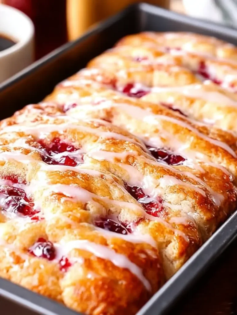 Get Warm Doughnut Flavor Without The Fryer - Simple Jam Donut Focaccia 4 Freshly baked Simple Jam Donut Focaccia loaf, pillowy focaccia bread swirled with raspberry jam and drizzled icing