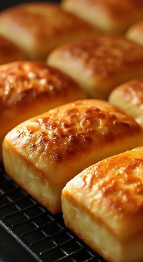 Zero Carb Yogurt Bread 4 Freshly baked Zero Carb Yogurt Bread, browned top and tender interior, easy low carb recipe for toast, burgers, and meal prep