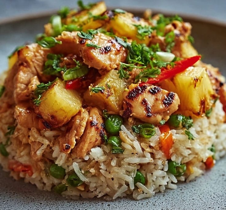 Pineapple Chicken Rice