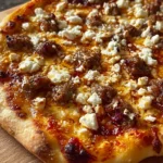 Hot Sausage Feta Honey Pizza S featured e1762694868725 Hot Sausage Feta Honey Pizza: A Sweet and Spicy Masterpiece