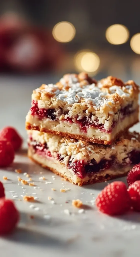 Raspberry Coconut Magic Bars 4 Raspberry Coconut Magic Bars