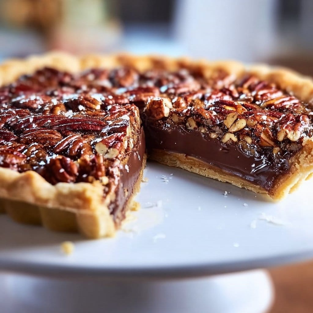 Texas Chocolate Pecan Pie 4 Texas Chocolate Pecan Pie