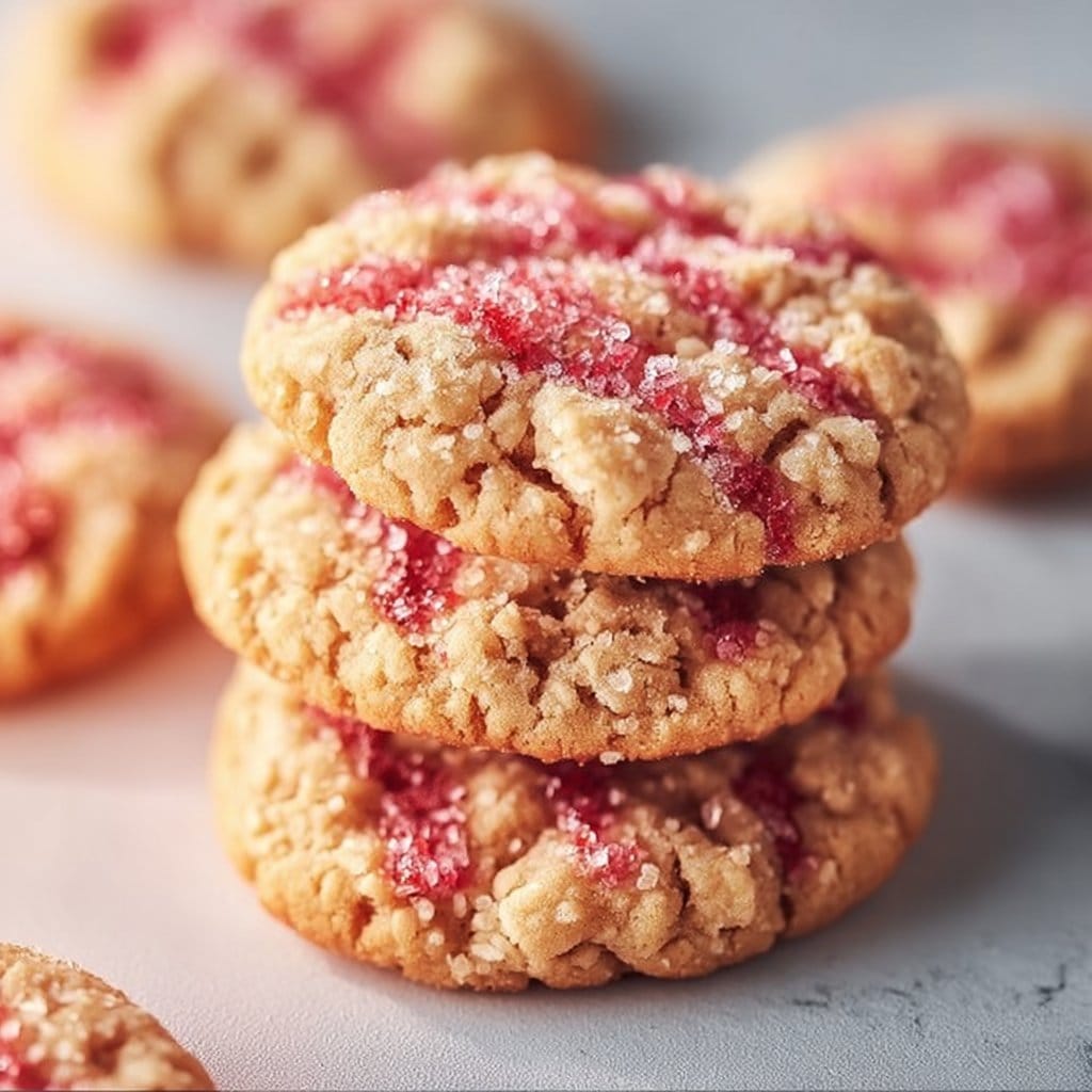 Strawberry Crunch Cookies