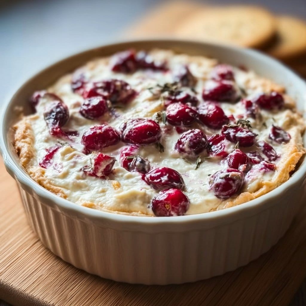 Baked Cranberry Cream Cheese Dip