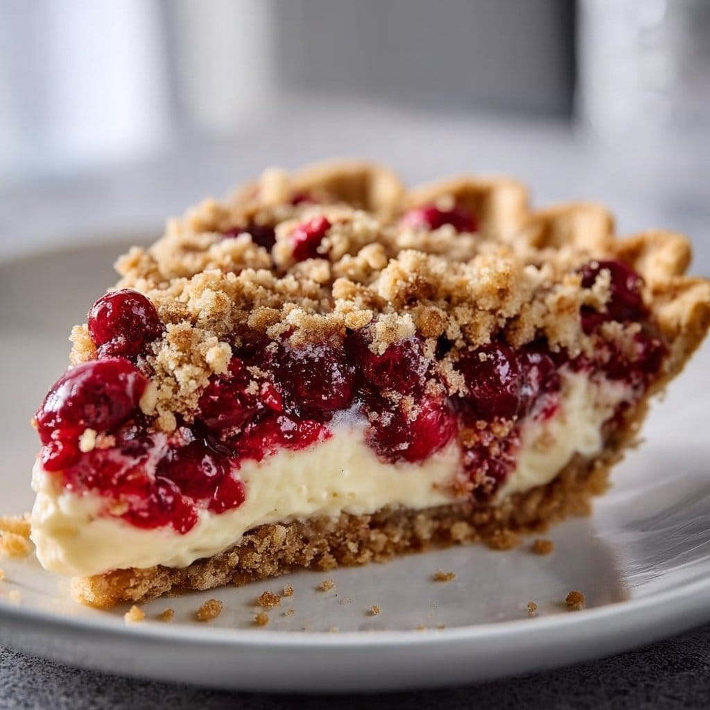 image 11 Cranberry Cream Cheese Crumb Pie