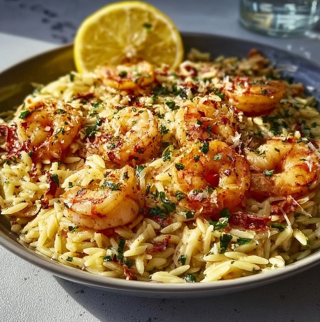 image 16 e1764245384314 Shrimp Orzo In Lemon Garlic Sauce