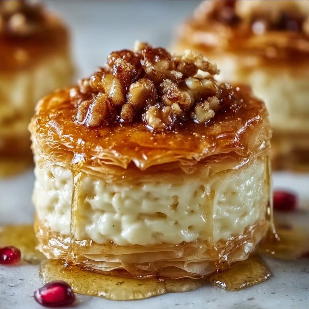 Decadent Honey-Drizzled Baklava Cheesecake Phyllo Cookies 4 Decadent Honey-Drizzled Baklava Cheesecake Phyllo Cookies