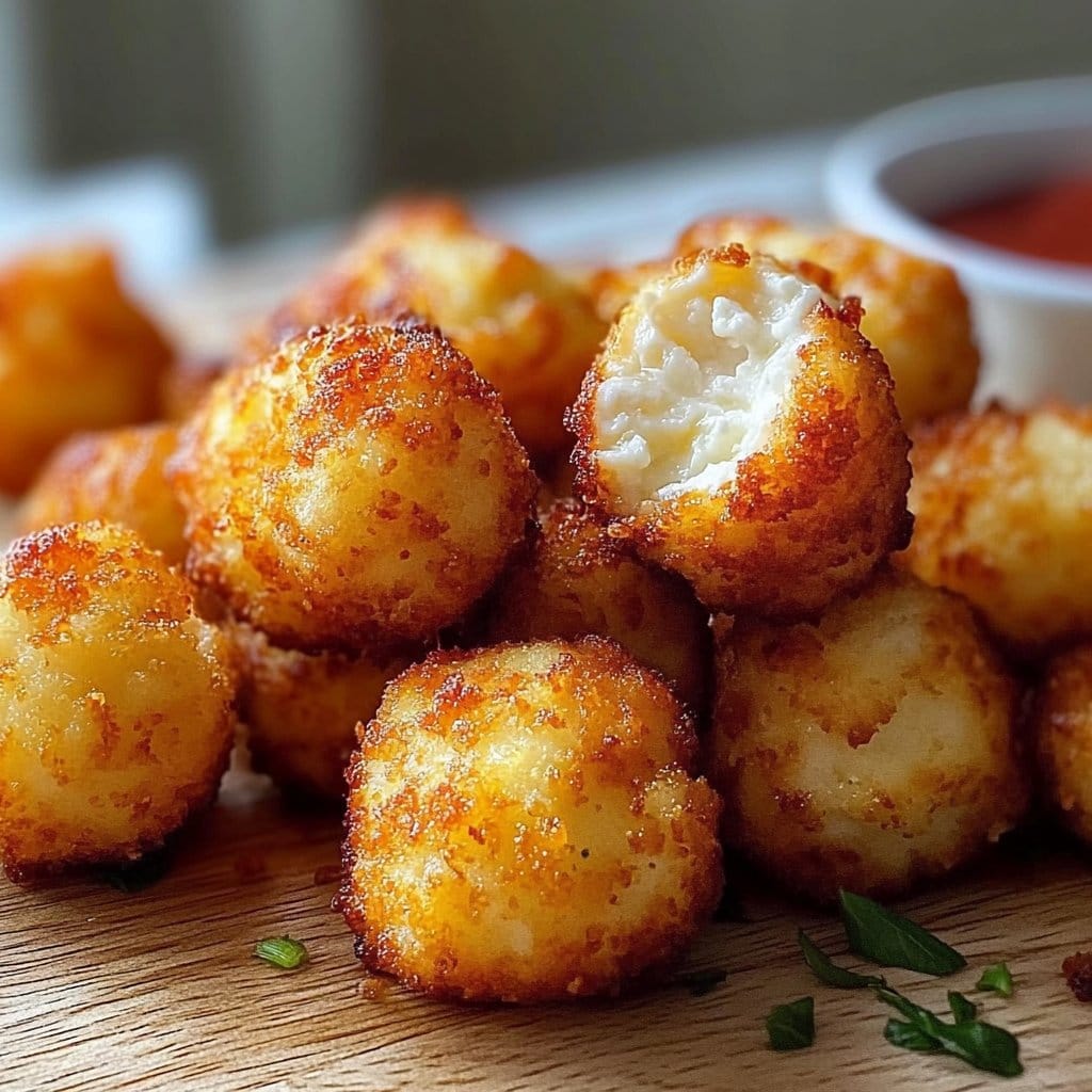 Two Ingredient Cottage Cheese Tots