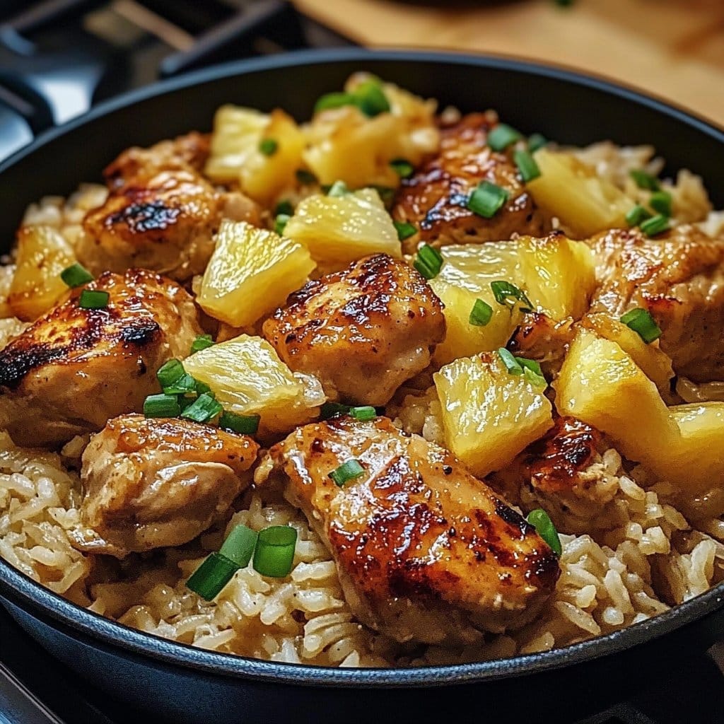 Pineapple Chicken and Rice