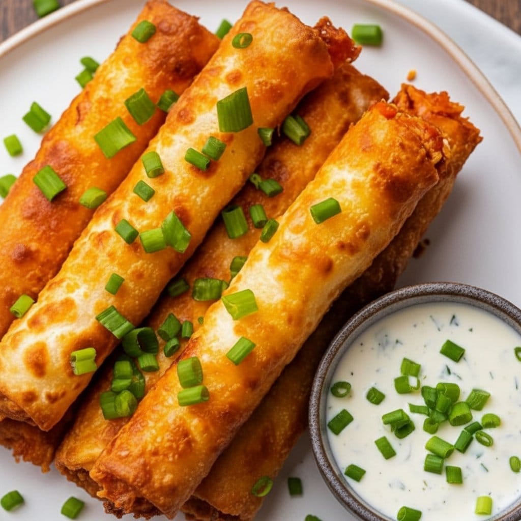 Buffalo Chicken Taquitos