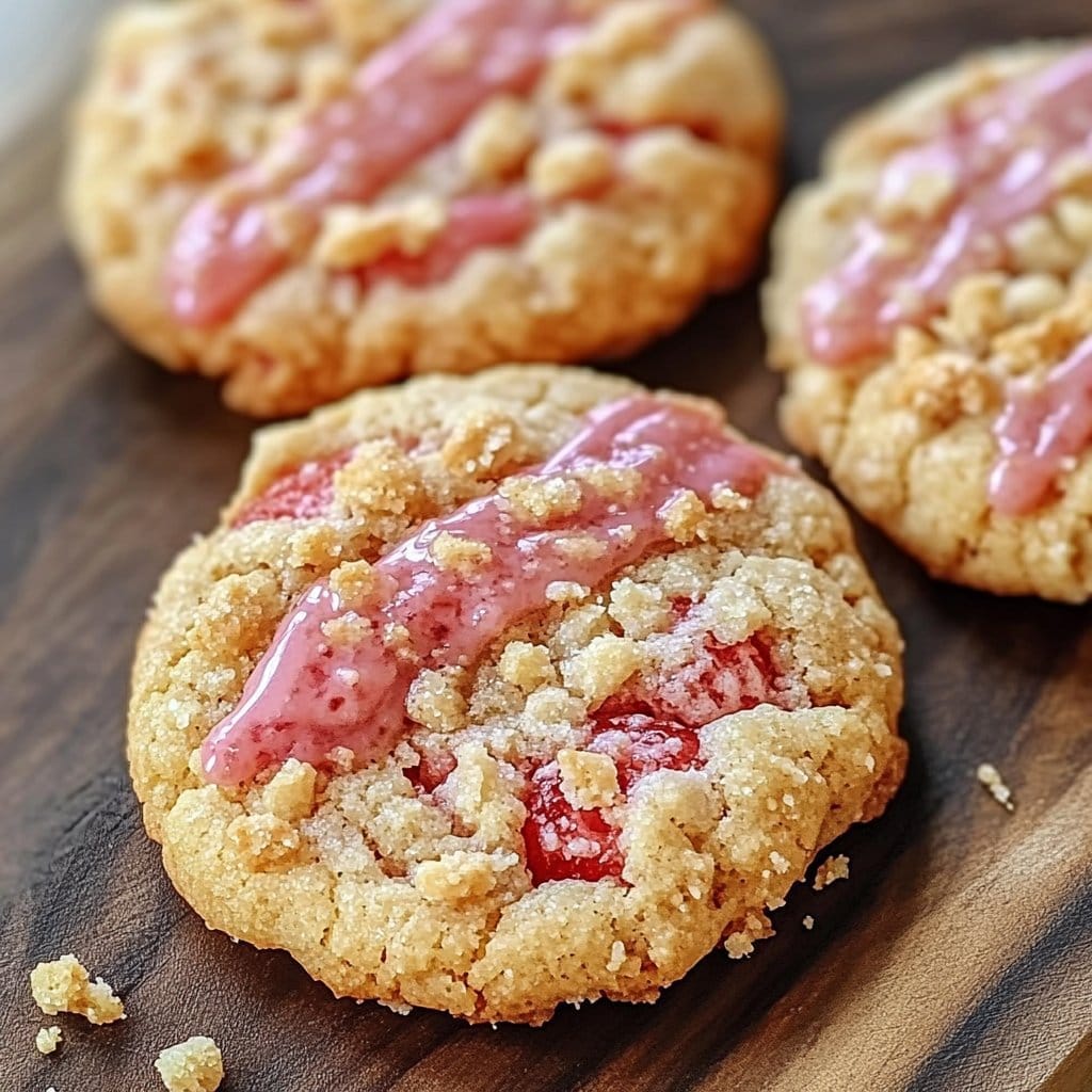 Strawberry Crunch Cookies 4 Strawberry Crunch Cookies