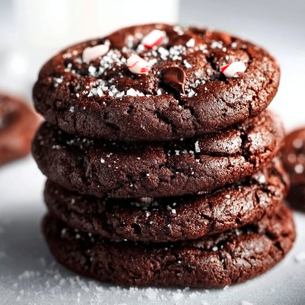 Double Chocolate Peppermint Cookies You'll Crave All Season