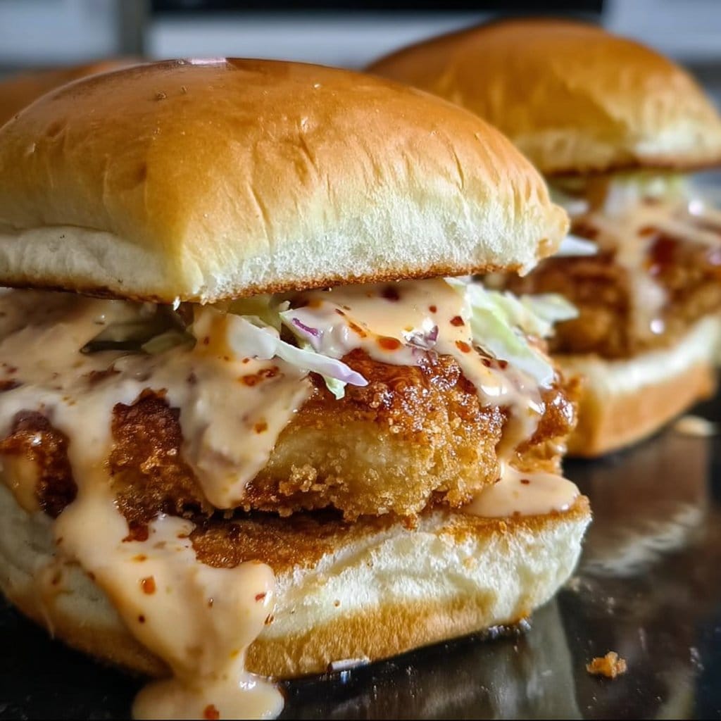 Bang Bang Chicken Sliders Recipe