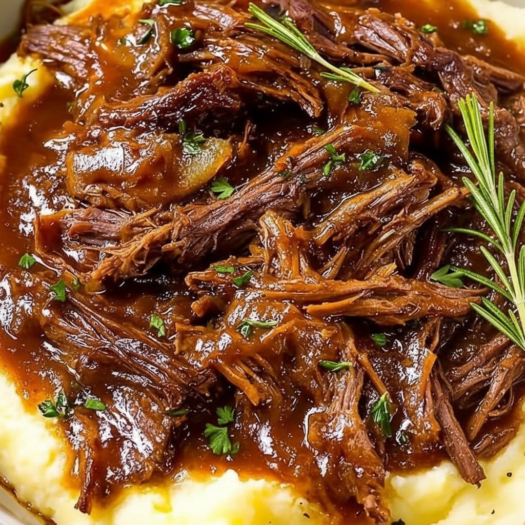 Juicy French Onion Pot Roast 4 image 2 Juicy French Onion Pot Roast