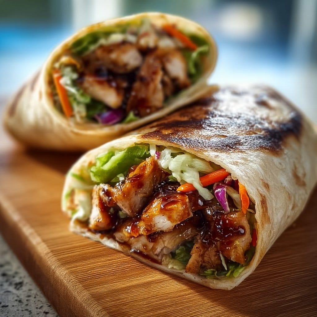 Teriyaki Chicken Wrap