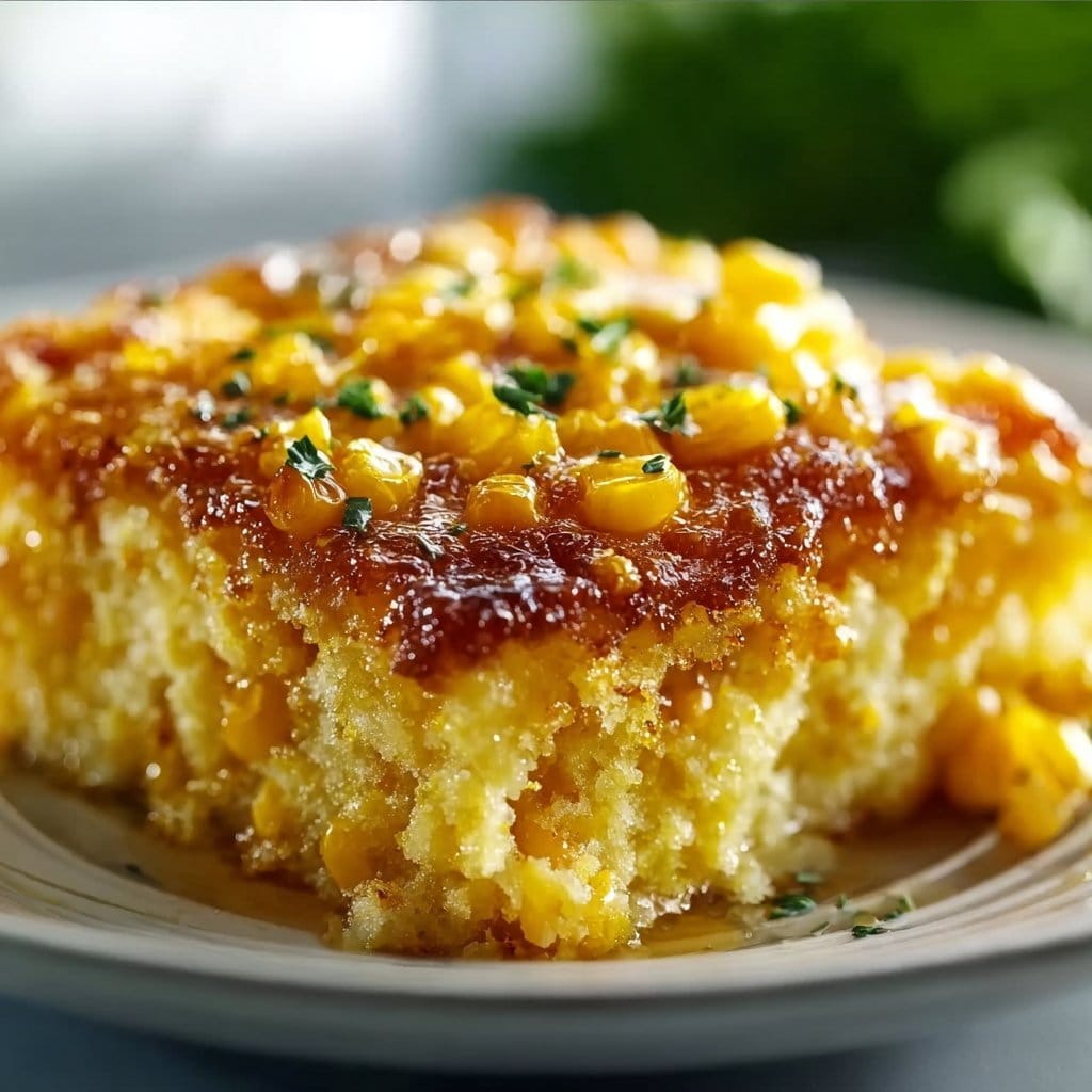 Honey-Glazed Corn Casserole