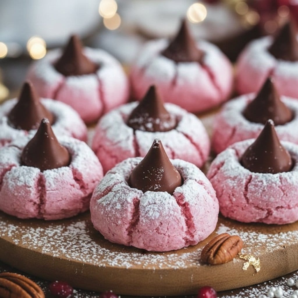 Strawberry Kiss Cookies