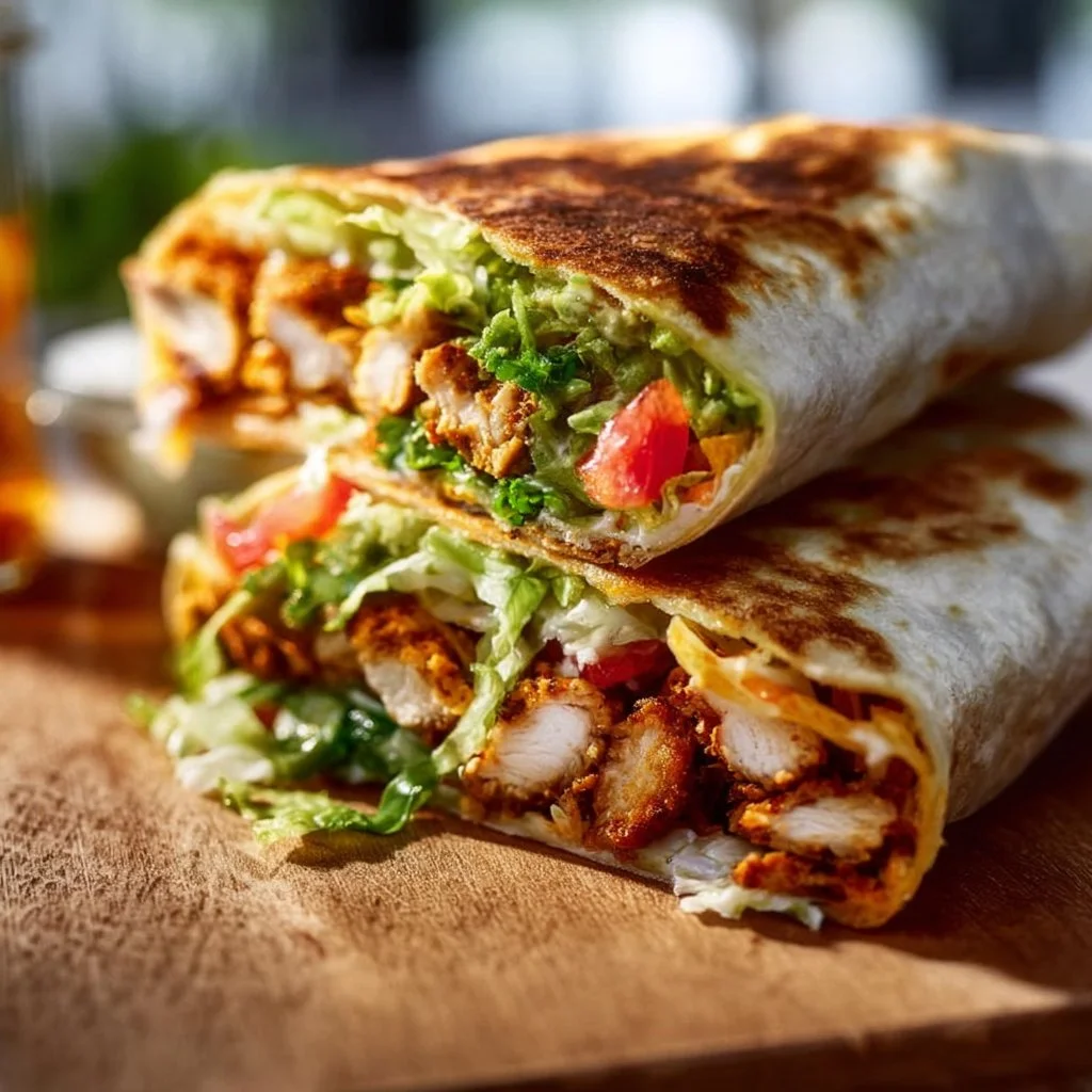 Chicken Crunch Wrap 4 Chicken Crunch Wrap