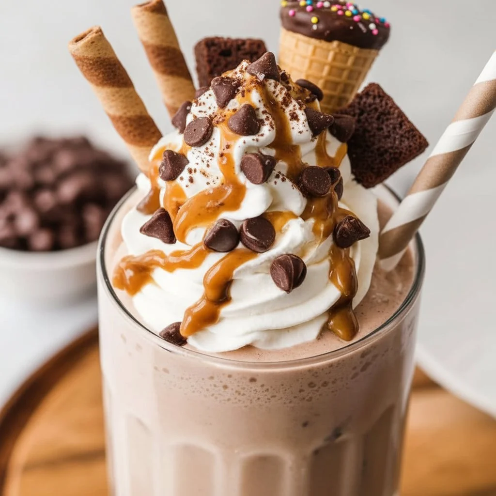 Chocolate Chip Cookie Dough Protein Shake