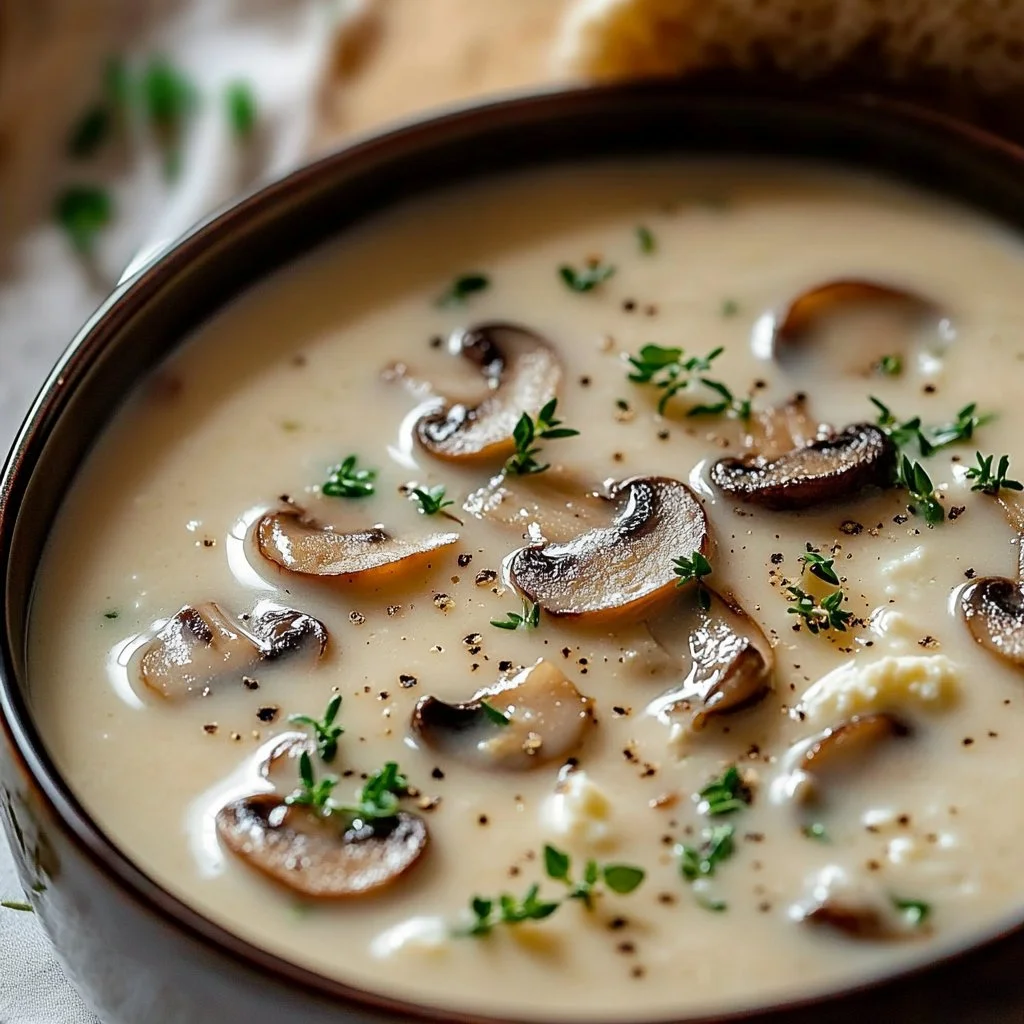 Cottage Cheese Mushroom Soup 4 Cottage Cheese Mushroom Soup