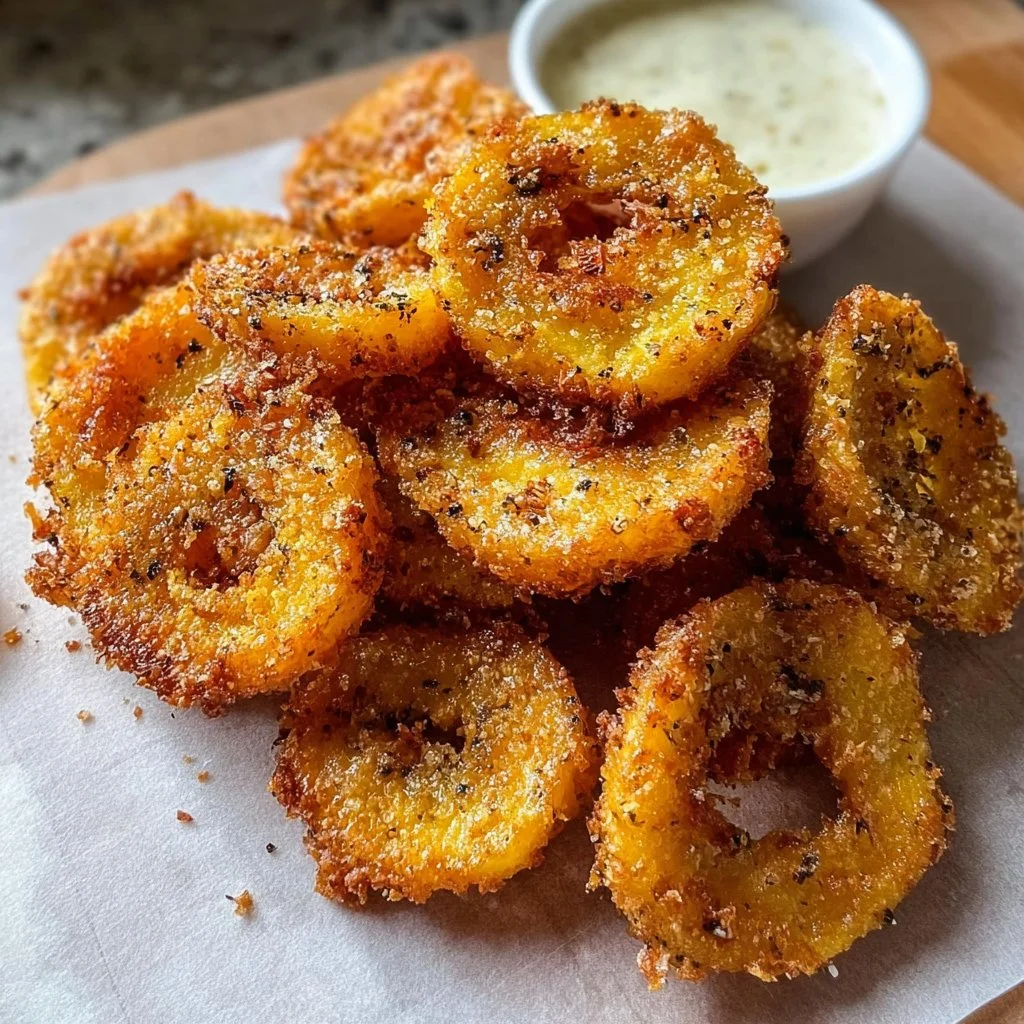 Crispy Air Fryer Banana Pepper Coins Recipe