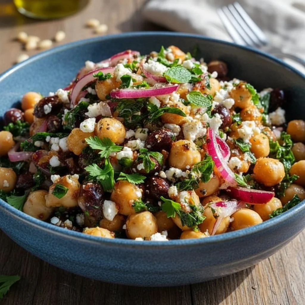 A vibrant bowl of Divorce Salad showcasing fresh ingredients and rich flavors