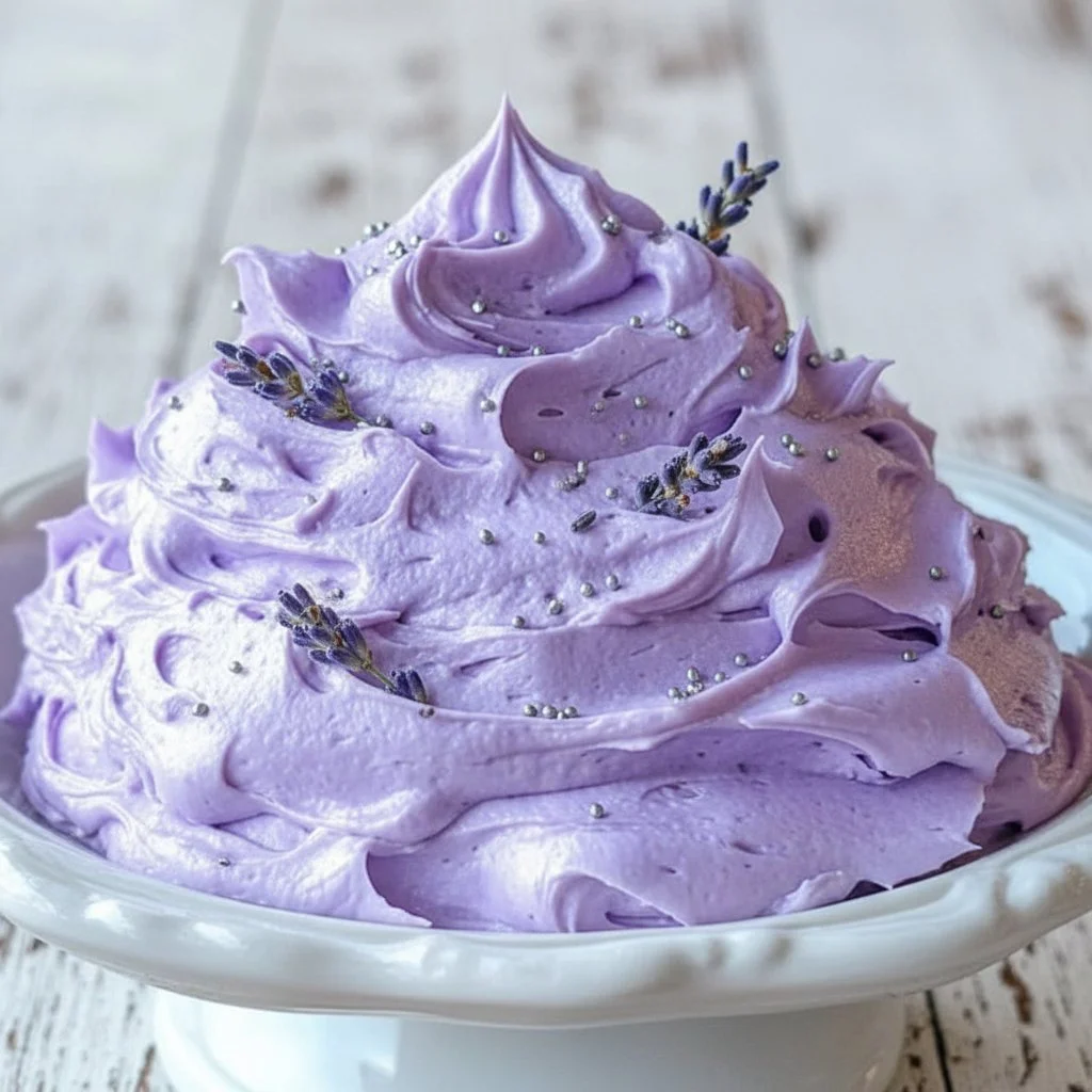 Lavender Buttercream Frosting: Floral Elegance for Cakes and Cupcakes
